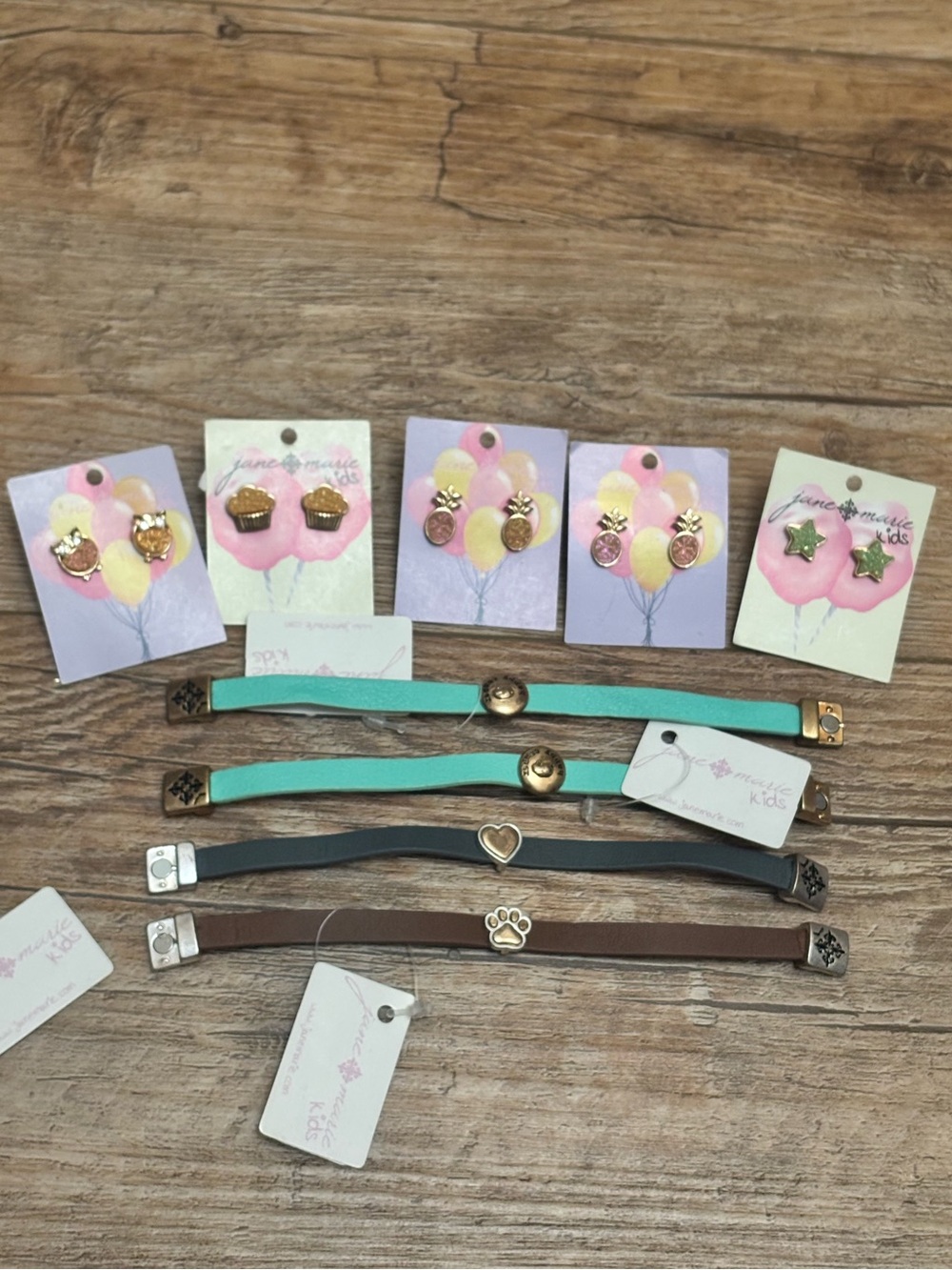 Assorted Cute Kids Earrings & Bracelets - Gifts